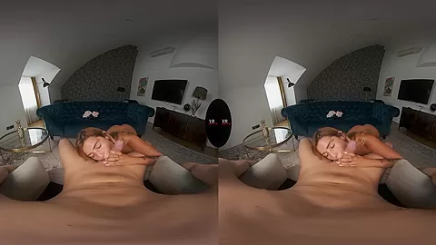Smoking Hot Latina Agatha Drains your Balls - Edging Blowjob VR Fetish Cumshot