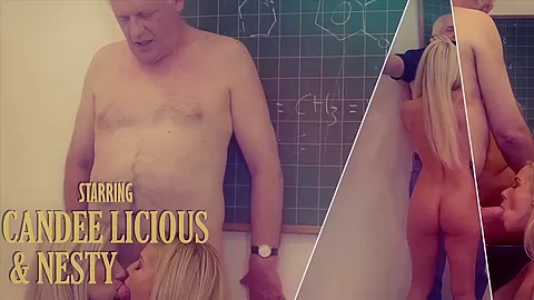 College students 18+ fuck their professor in classroom hard