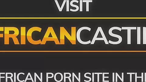 Real African Amateur teen 18+ Welcomes White Man to the Village