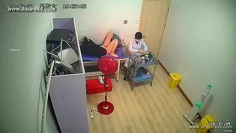Peeping Hospital patient.10