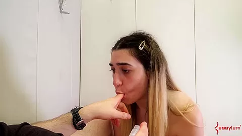 Submissive licks masters asshole