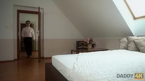 DADDY4K. Lovely miss spends sexy time with her bfs Step father