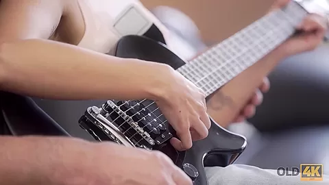 OLD4K. Girl shows off body and gives erotic pleasure to the old man