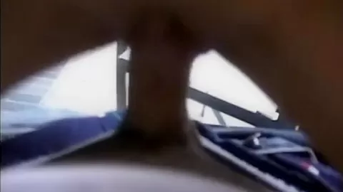 Hot Blonde blowjob and fucking closeup in outdoor