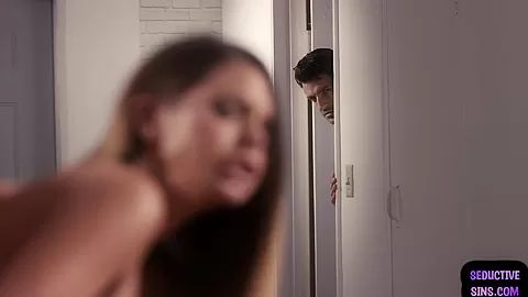 Bigtitted MILF slut fucked in missionary after doggystyle