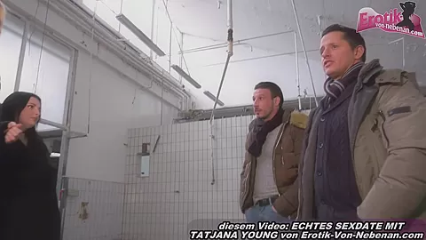 German public foursome meet and fuck amateur groupsex in lostplace