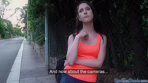 Smalltit eurobabe pickedup for public sex and blowjob