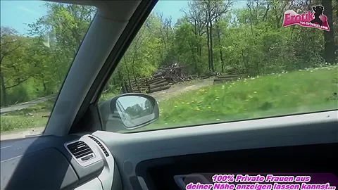 Outdoor Car fuck agent with german blond teen 18+