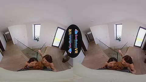 VR porn - Two Beauties - SexBabesVR
