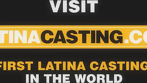 How can this skinny latina take that whole HUGE cock?