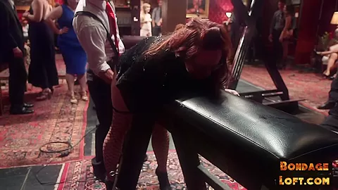 Bondage sluts dominated with toys and cock in kinky group