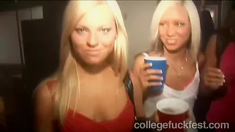 teen 18+ college slut fucks hard cock at party