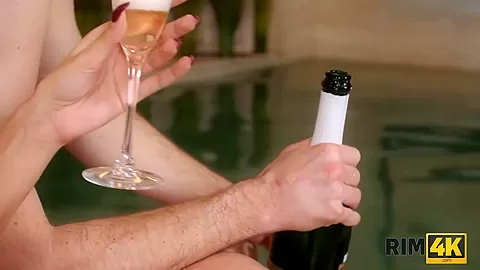 RIM4K. Rich man has fun at VIP spa center with adorable teen 18+ chick