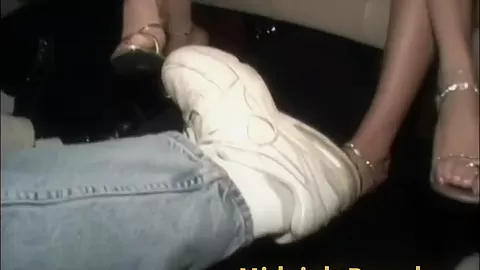 Horny sluts in fuck orgy getting doggystyled