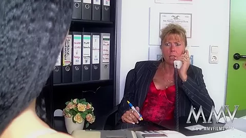 Petra Wegat in German Cougar teaches a young couple - MMVFilms