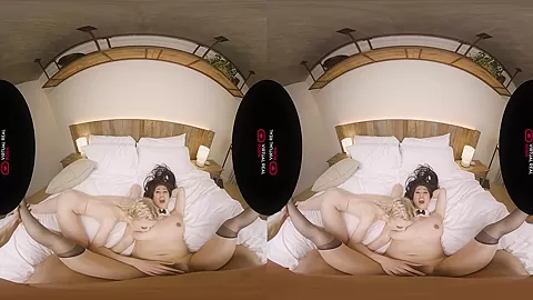 Hidden threesome - VirtualRealPorn