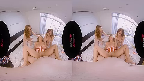 Hot dog eating contest - VirtualRealPorn