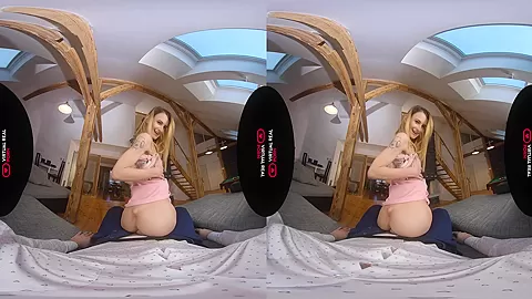 Caught with my boss' Step daughter - VirtualRealPorn