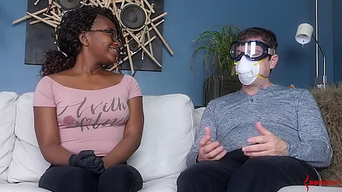 Horny teen 18+ beauty is facialised by dom cock