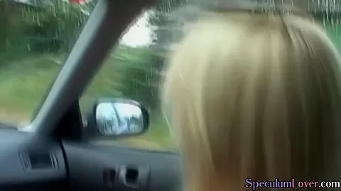 Speculum babe masturbates and spreads pussy in kink session