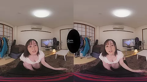 AV Actress Nene Tanaka Cheating on Her Boyfriend; Busty JAV Idol Hardcore POV