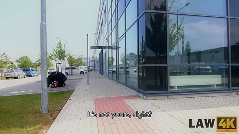 LAW4k. Lovely model decides to make money on dru but fails