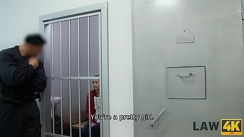 LAW4k. Lovely model decides to make money on dru but fails