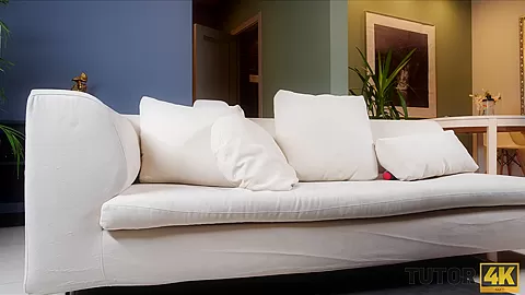 TUTOR4K. Guy gently makes it with teacher who turns out to be BDSM lover