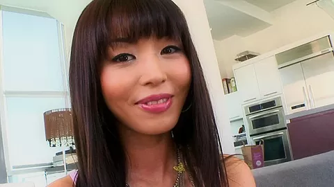 Tiny Asian girl doesn't speak English but...
