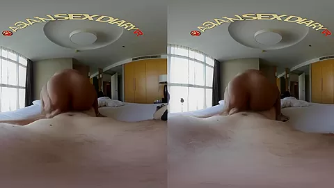 Chubby Asian Gets Huge Creampie - Amateur Asian Babe Blowjob and POV Sex
