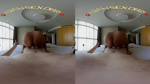 Chubby Asian Gets Huge Creampie - Amateur Asian Babe Blowjob and POV Sex