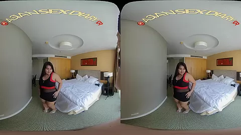 Chubby Asian Gets Huge Creampie - Amateur Asian Babe Blowjob and POV Sex