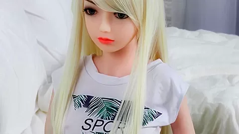 Mini Love Doll is a big tits teen 18+ Blonde perfect Deepthroat or Blowjob