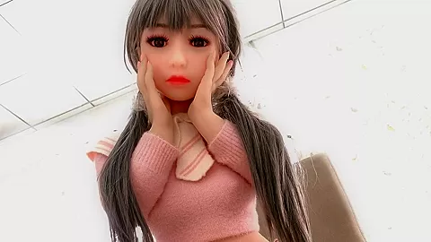 Mini Love Doll is a big tits teen 18+ Blonde perfect Deepthroat or Blowjob