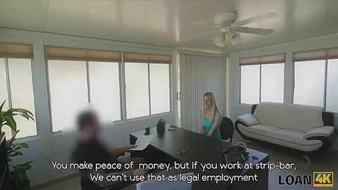 LOAN4K. Loan agent fucks the girl and make a hot movie