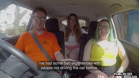 British bbw publicly fucked in car before eating cumshot