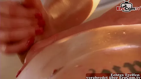 german milf seduced romantic at oil massage to sex