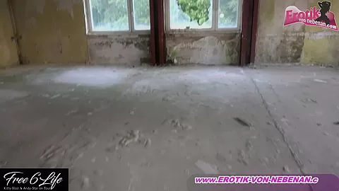 AMATEUR LOSTPLACE FUCK WITH GERMAN SKINNY BLONDE teen 18+