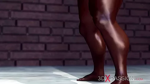 Black guy fucks hard a hot tight horny busty slut in the basement