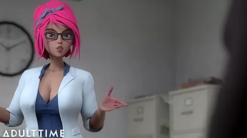 ADULT TIME - Hentai Sex University Prodigy Dominates Principal's Pussy For His Midterm Exam