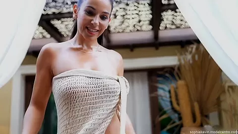 Hot Italian Brunette With Round Ass And Horny Little Pussy Sucks Big Cock Begging For Huge Cum Load - Sophia Kevin