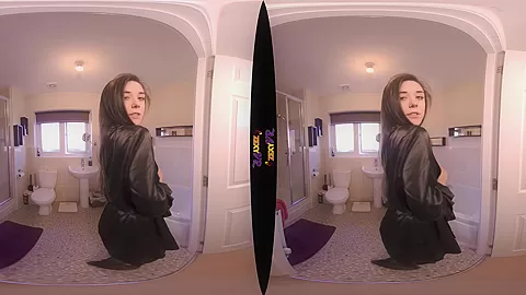 Watch Me Soak - Beautiful Brunette in the Bath - SexLikeReal