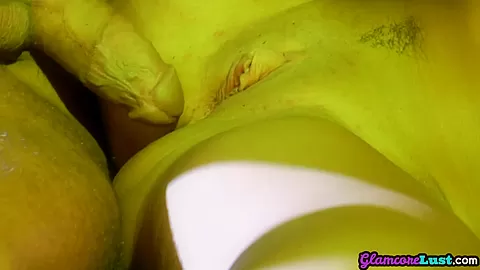 Busty glamour babe erotically fucked from behind in couple