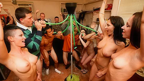 3 Pornstars demolish the dorm