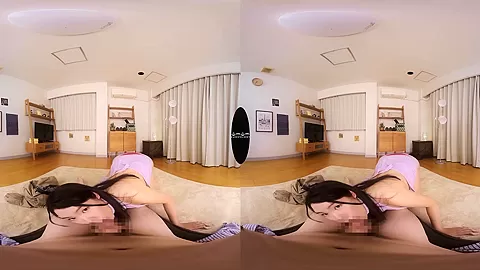 Newcomer Sara Miyabi with Big, Full Tits: Ah, No More!; New JAV Idol with Big Tits in VR