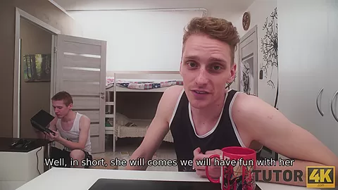 TUTOR4K. Guy set cameras and was right because they helped him fuck teacher