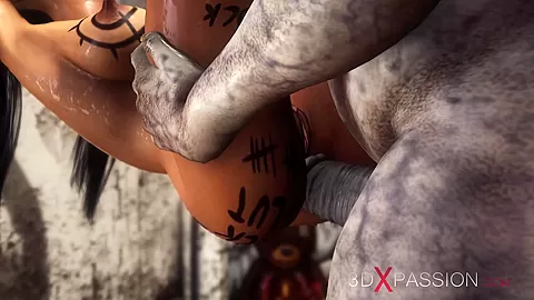 Super hot sexy college girl gets fucked hard by an Evil clown in an abandoned hospital