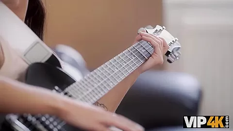 VIP4K. After concert sweetheart makes acquaintance with musicians old dick