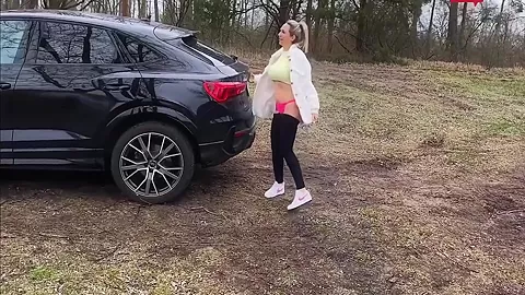 Public Anal Fuck With Busty German
