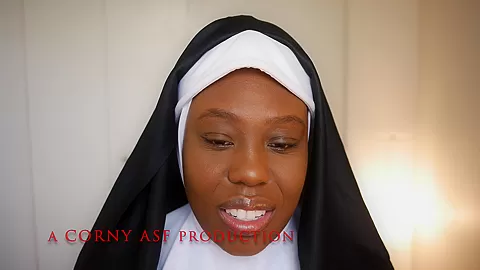 Black Demon Nun Slurps Cock For Cum Summoning Ritual - Sex Movies Featuring Asia Drake